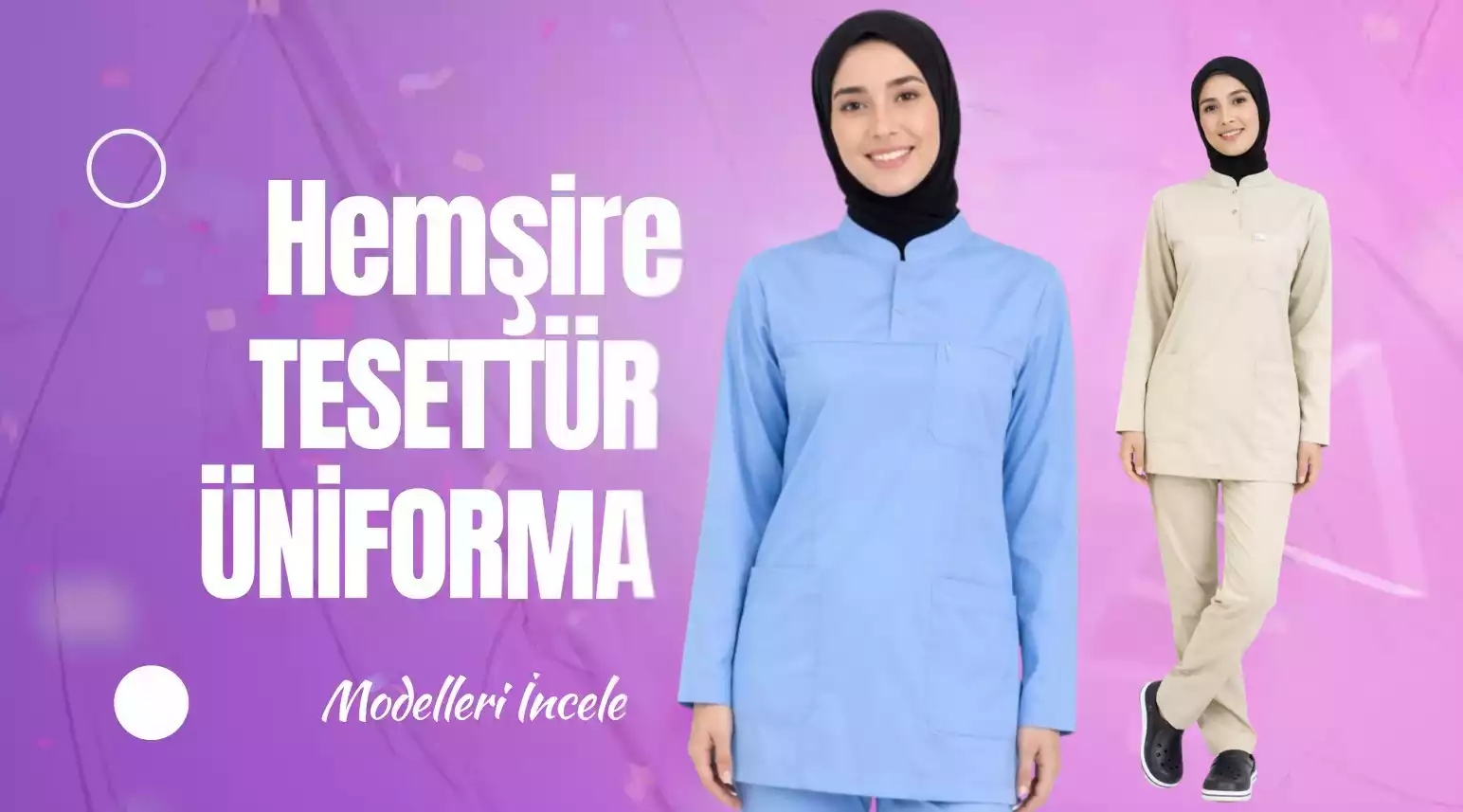 Hemşire Tesettür Üniforma