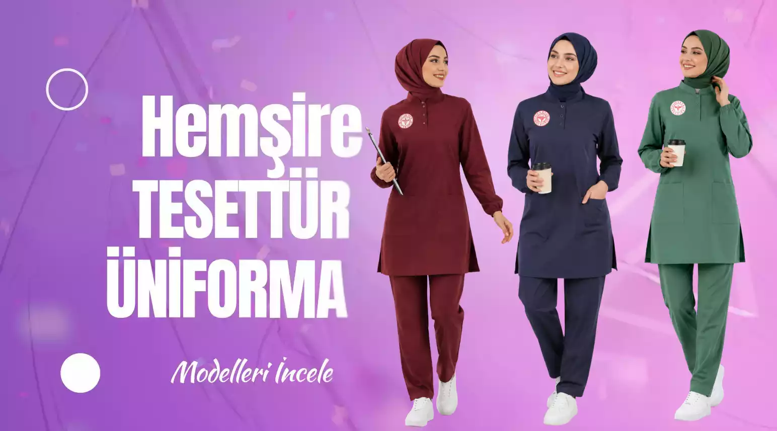 Hemşire Tesettür Üniforma