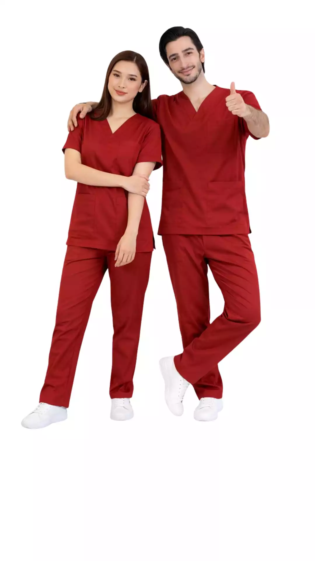 Lisans - Lisans Üstü Sağlık Meslek Grupları Forması Scrubs Likralı Takım