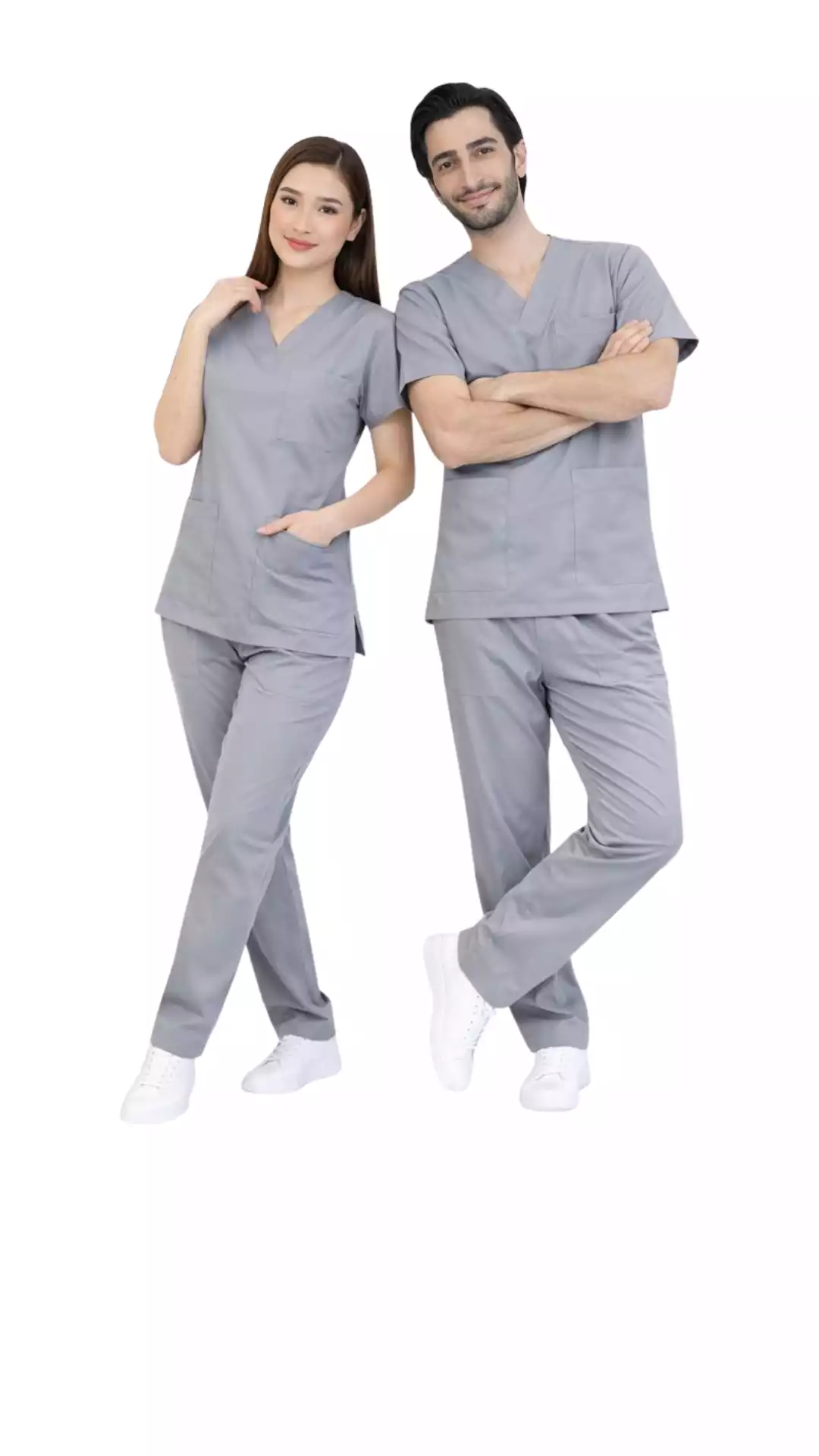 Teknik Hizmetler Forması Scrubs Likralı Takım