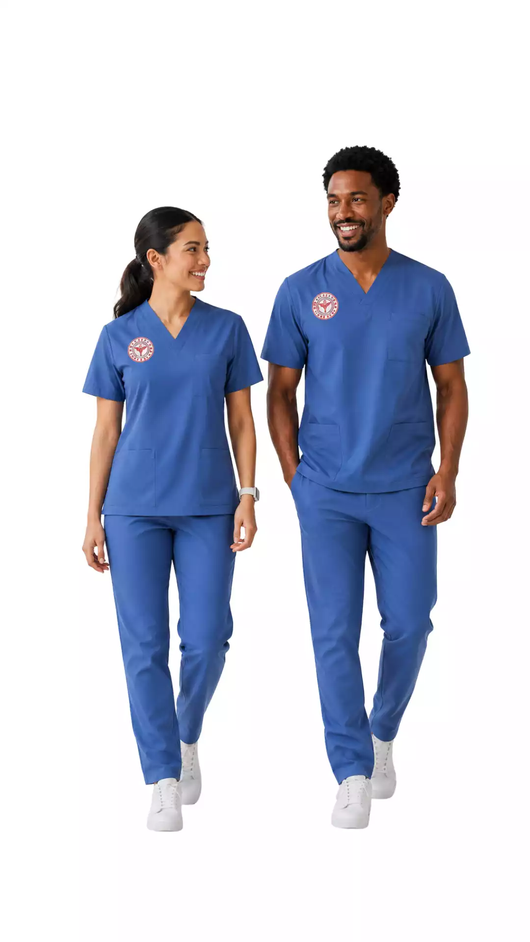 Temizlik Personeli Forması Scrubs Likralı Takım